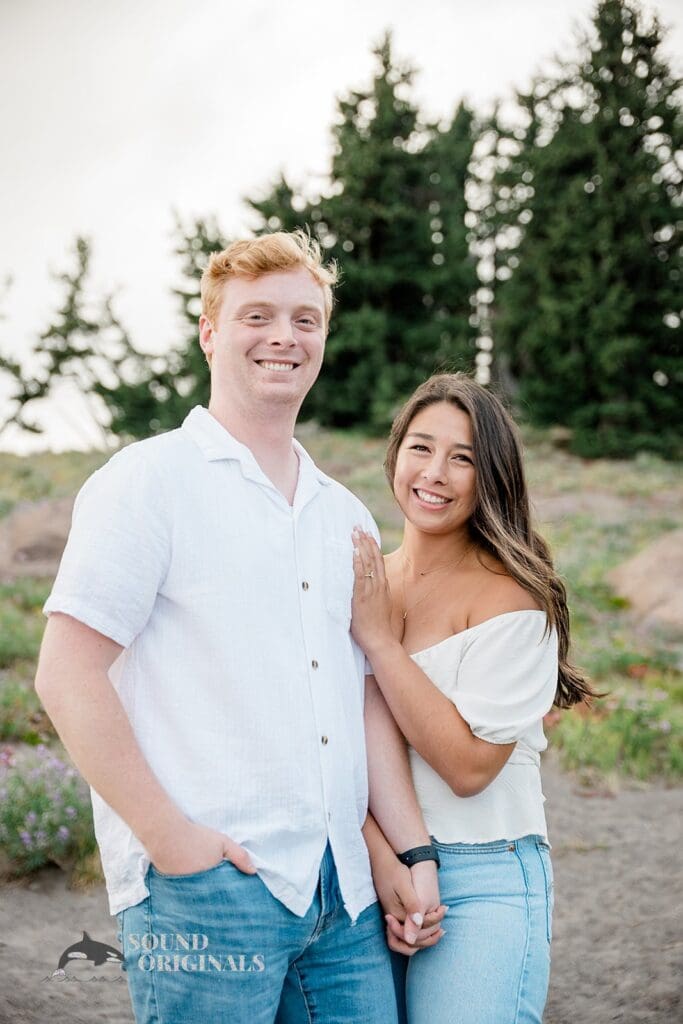 Katlyn + Caleb Timberline Lodge Engagement // Katlyn + Caleb -