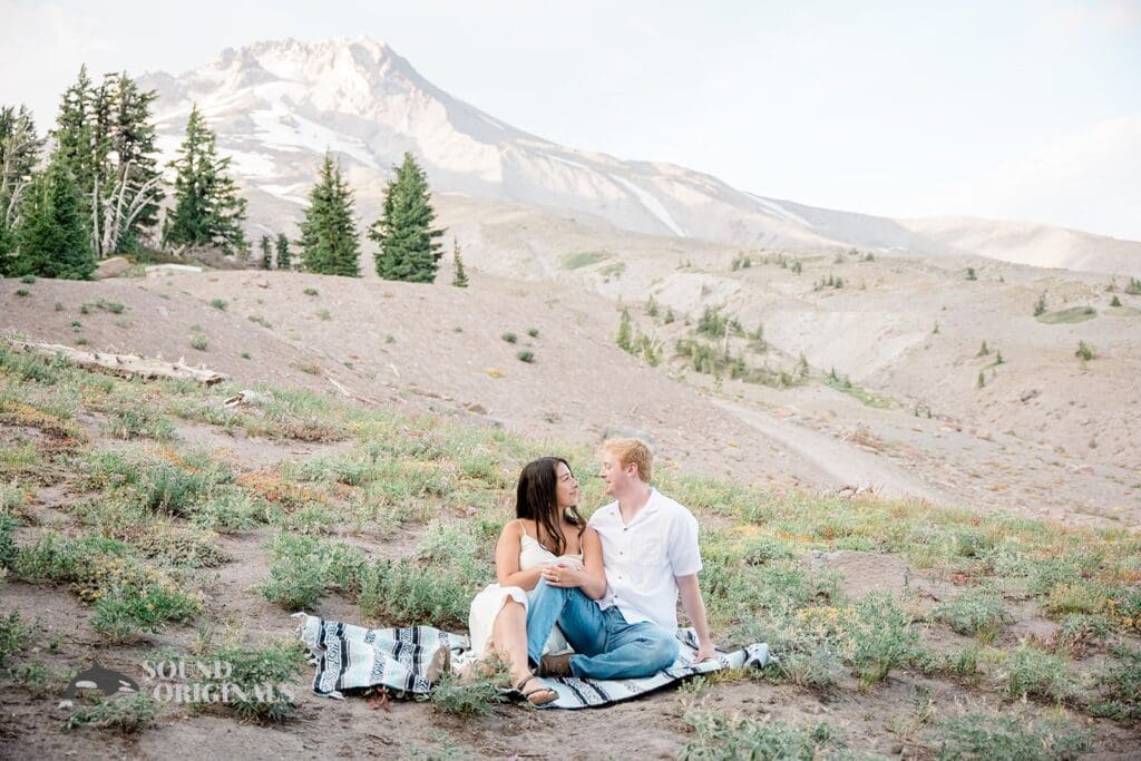 Katlyn + Caleb Timberline Lodge Engagement // Katlyn + Caleb -