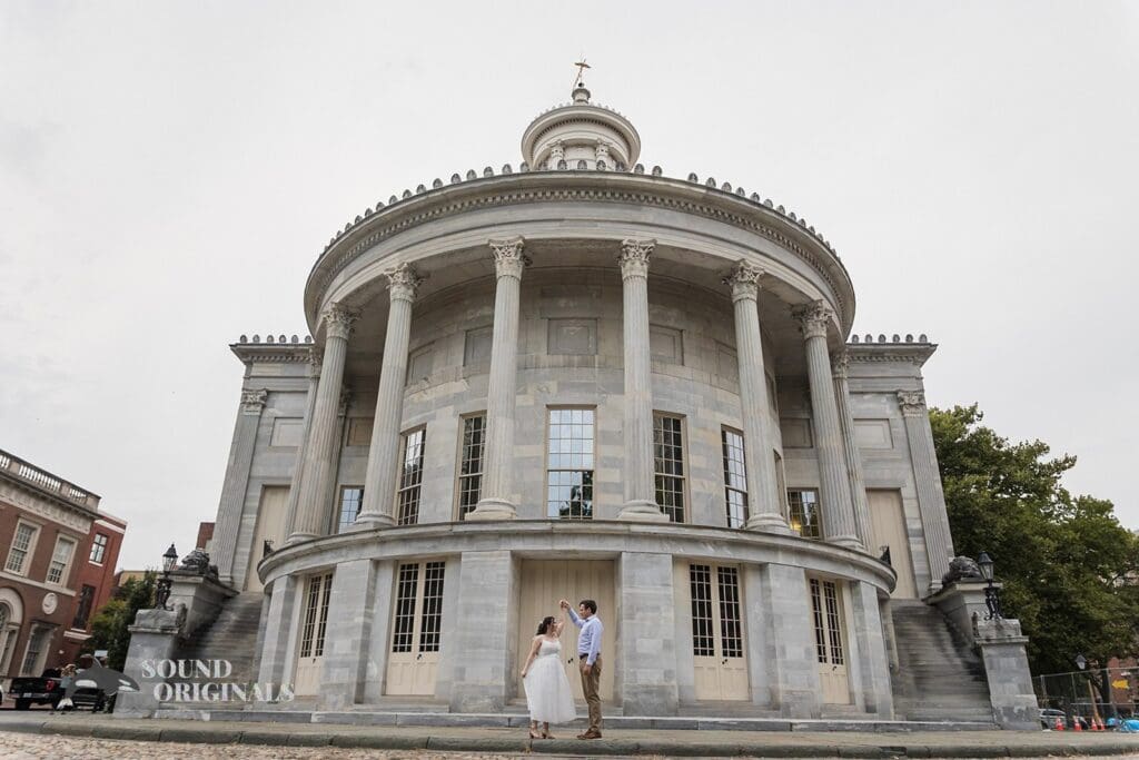 Merchant Exchange Building Engagement // Dakota + Carter -