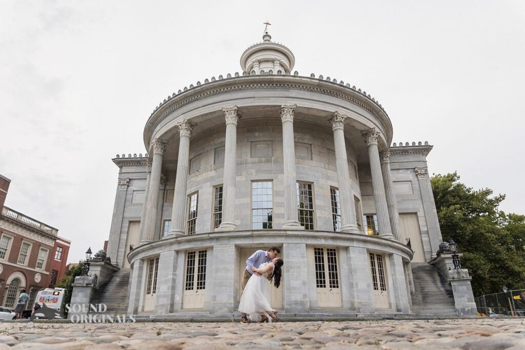 Merchant Exchange Building Engagement // Dakota + Carter -