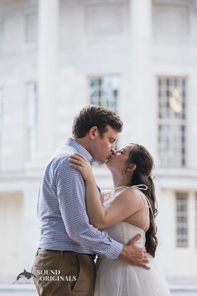 Merchant Exchange Building Engagement // Dakota + Carter -