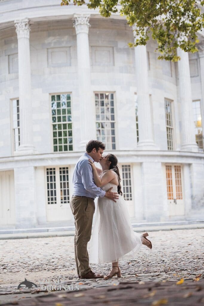 Merchant Exchange Building Engagement // Dakota + Carter -