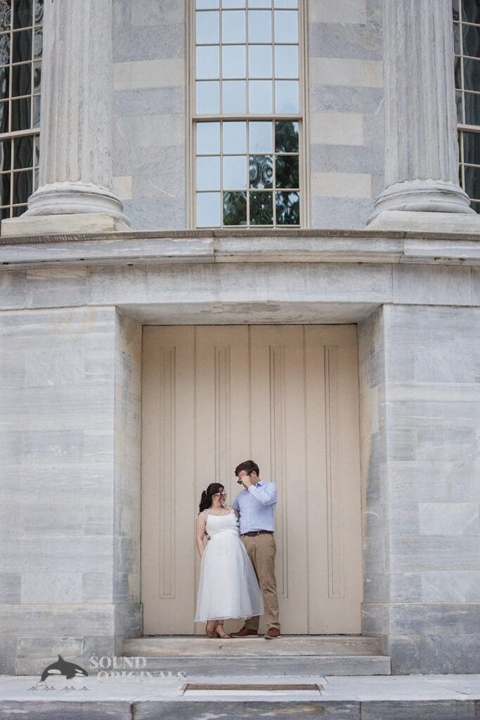 Merchant Exchange Building Engagement // Dakota + Carter -