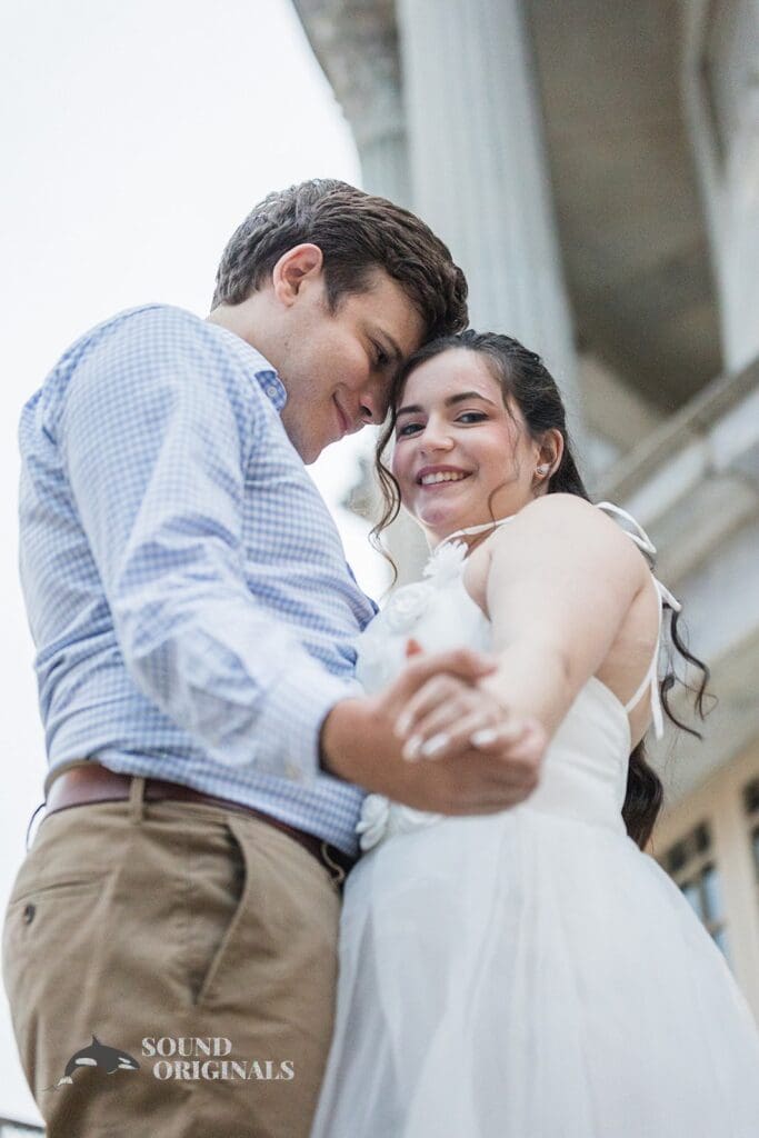 Merchant Exchange Building Engagement // Dakota + Carter -