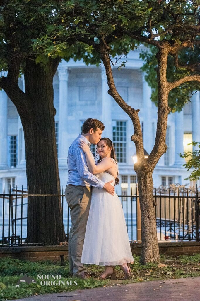 Merchant Exchange Building Engagement // Dakota + Carter -