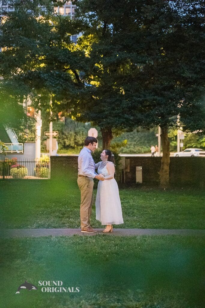 Merchant Exchange Building Engagement // Dakota + Carter -