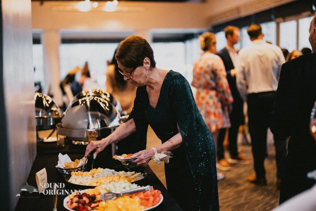 Nicole + Ryan Plant Park, Jackson's, Yeomans Wedding guest dishes yummy cheeses