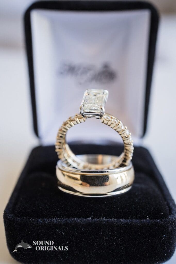 Rings for Cadillac Hotel and Beach Wedding