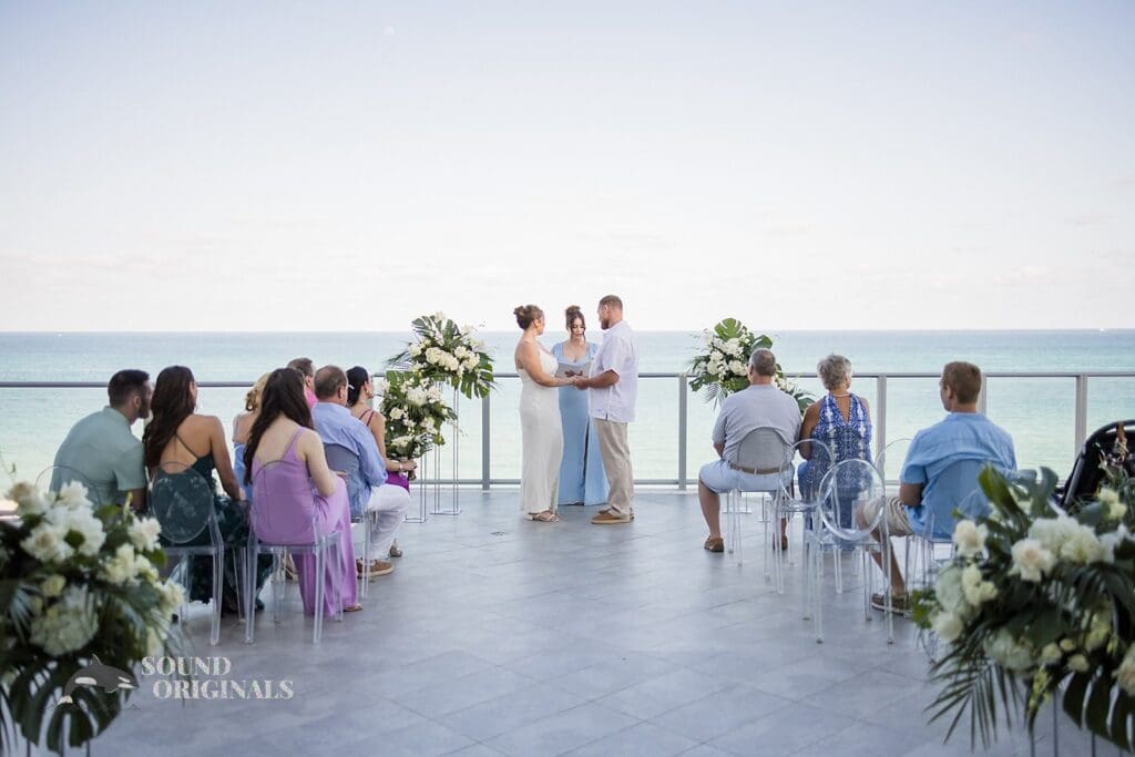 Wedding Ceremony at Cadillac Hotel and Beach