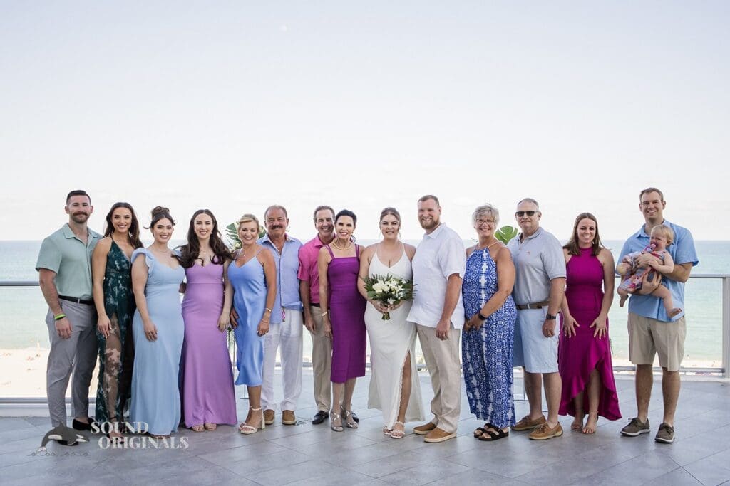 Bringing together of families at Cadillac Hotel and Beach