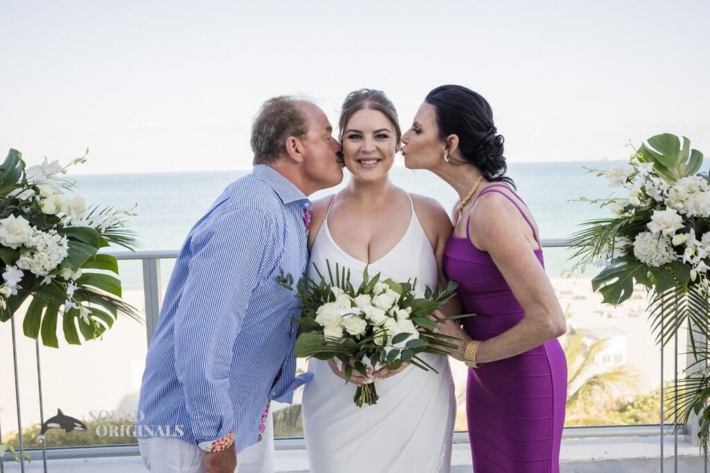 Parents of the Bride at Cadillac Hotel and Beach