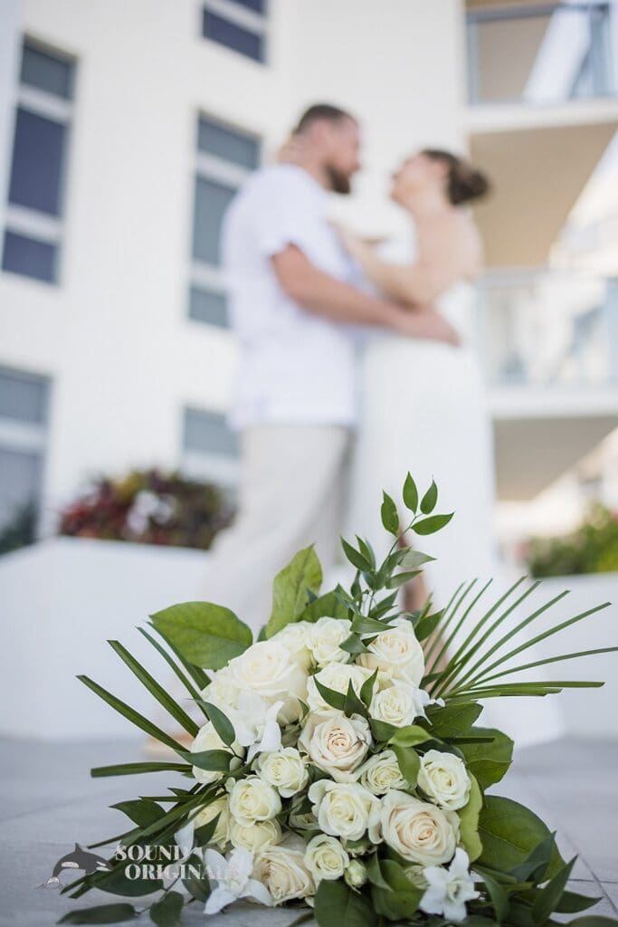 Wedding bouquet at Cadillac Hotel and Beach
