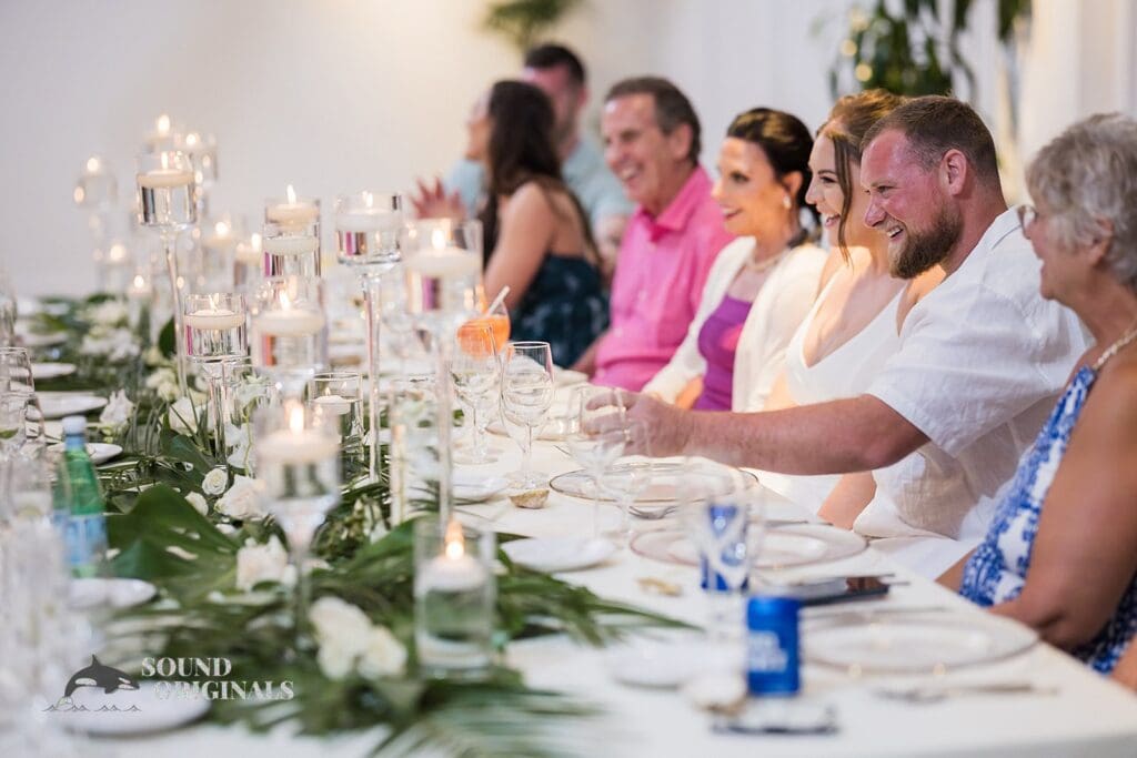 Dinner guests at Cadillac Hotel and Beach