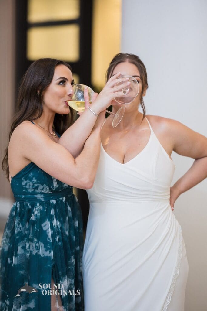 Sipping some wine at Cadillac Hotel and Beach