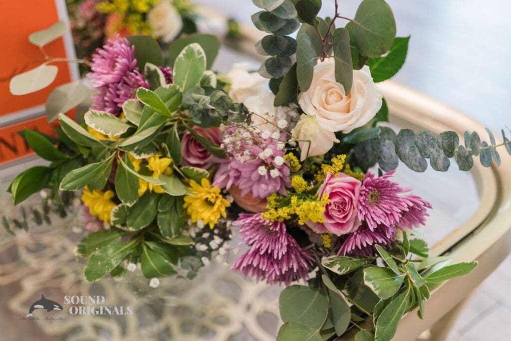 Floral details for the Monte Bello Estate Wedding