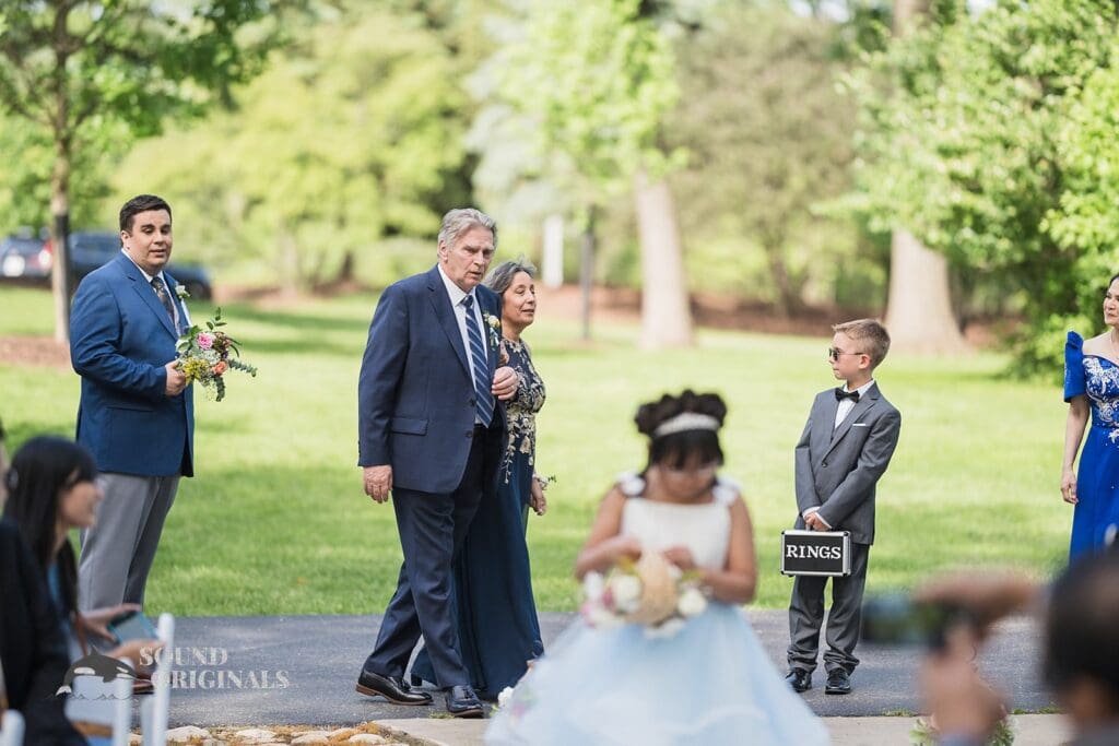 The arrival of the groom at Monte Bello Estate Wedding
