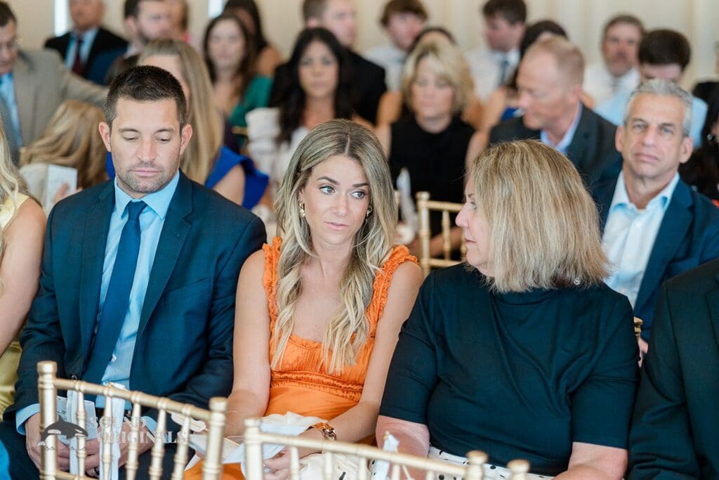 Royal Melbourne Country Club Wedding Wedding guests at Royal Melbourne Country Club Wedding