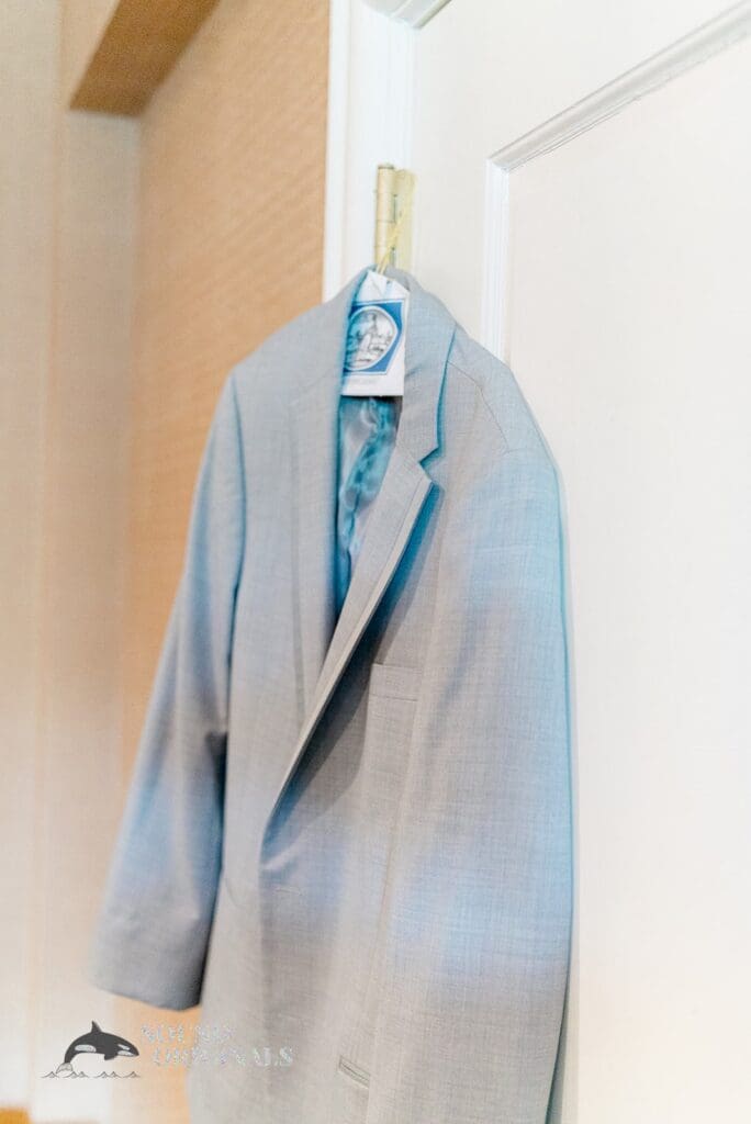 Royal Melbourne Country Club Wedding Groom's suit at Royal Melbourne Country Club Wedding