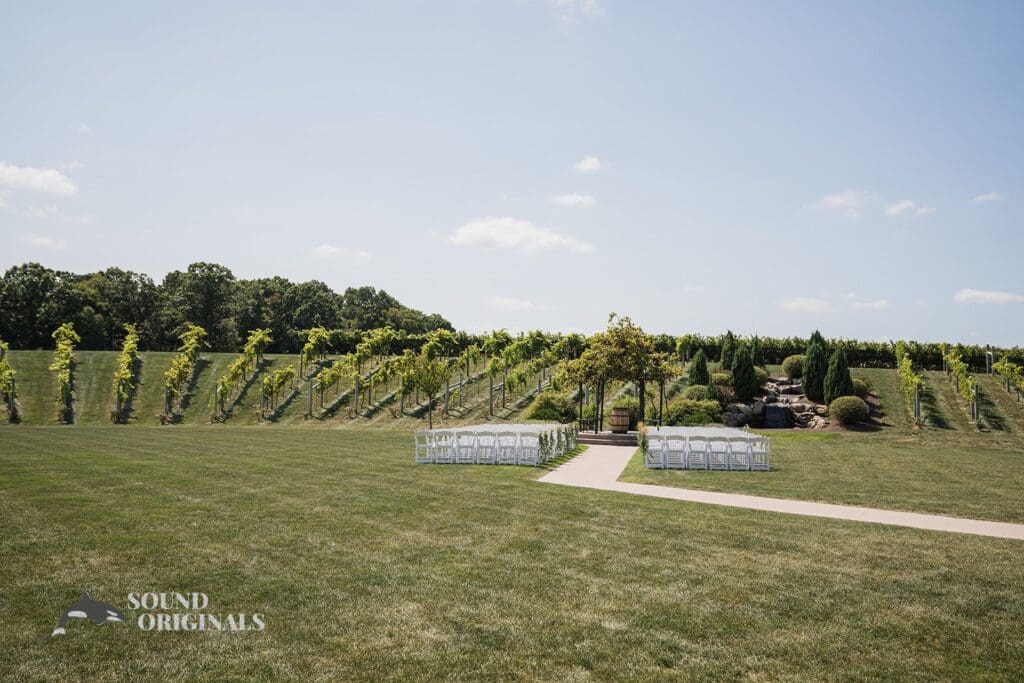 Vast grounds of Folino Estate Winery