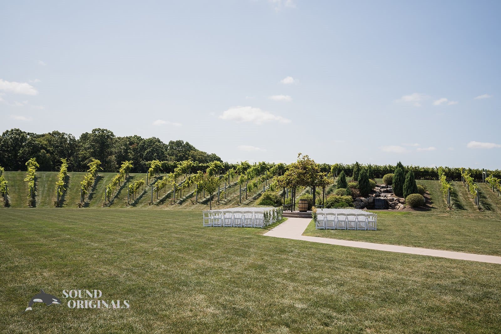 Vast grounds of Folino Estate Winery