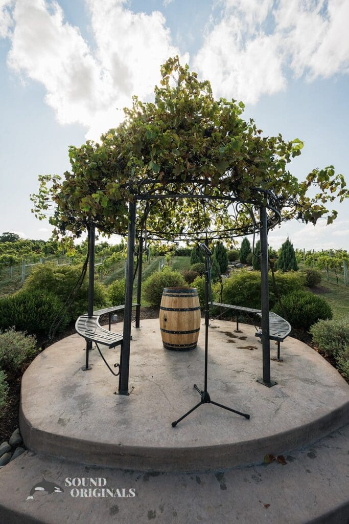 Gazebo at Folino Estate Winery