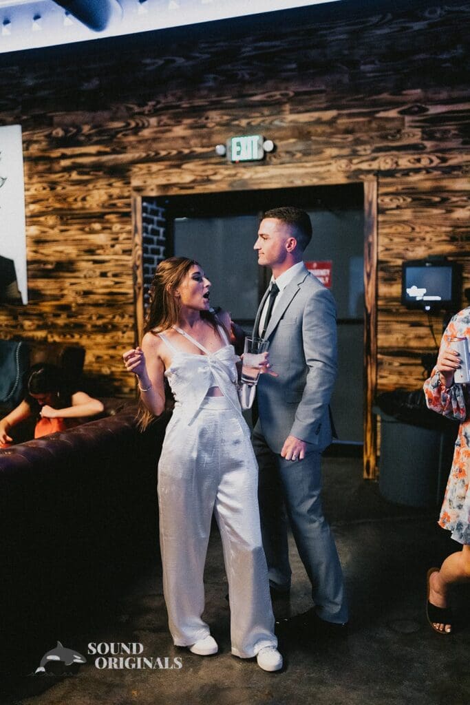 Nicole + Ryan Moment bride had something to say to groom in Plant Park, Jackson's, Yeomans Wedding