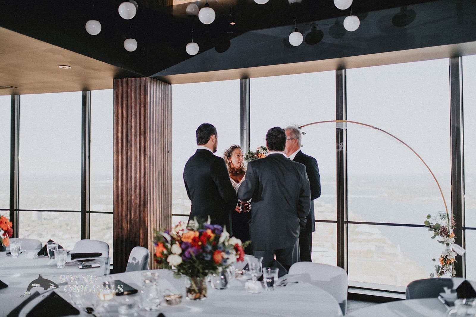 MGM Grand/Highlands Detroit Wedding // Wesley + Rebecca -