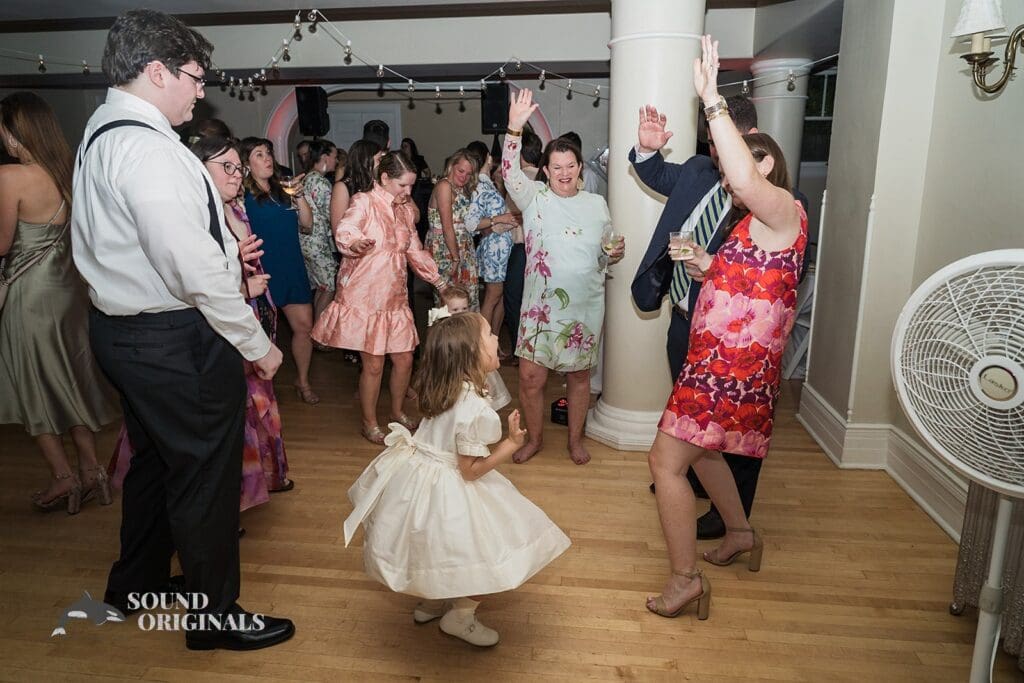 Dancing at the Cathedral Basilica of the Immaculate Conception Wedding