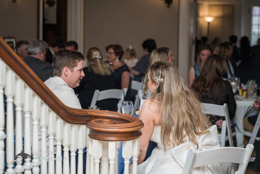 Bride and groom after their Cathedral Basilica of the Immaculate Conception Wedding