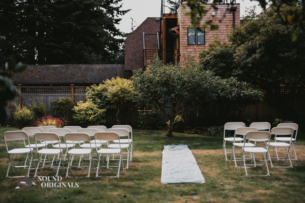 Kiara + Paul The Carey Gardens Wedding stage