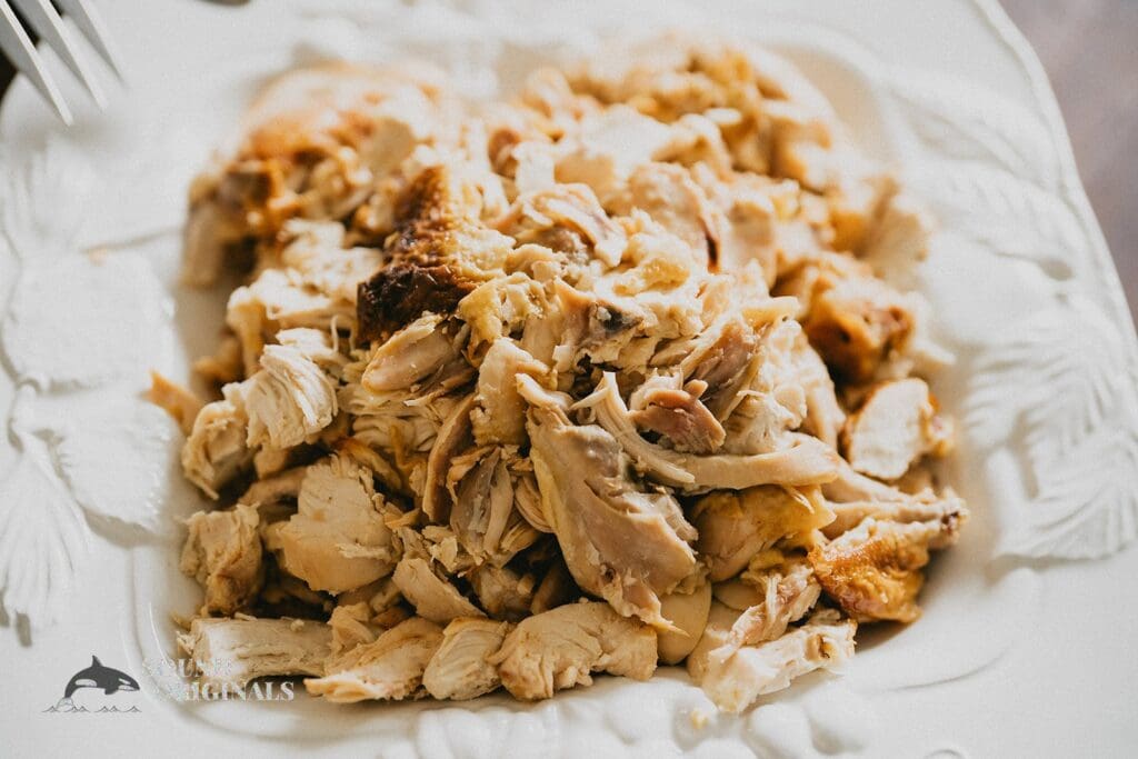 Kiara + Paul Yummy chunk of meat served at The Carey Gardens Wedding