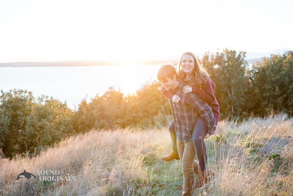 Discovery Park Engagement // Joy + Nolan -
