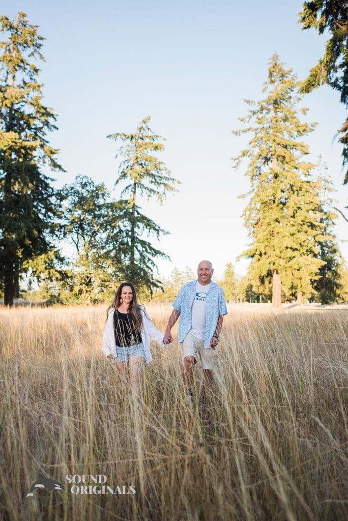 Fort Steilacoom Park Engagement // John + Trisha -