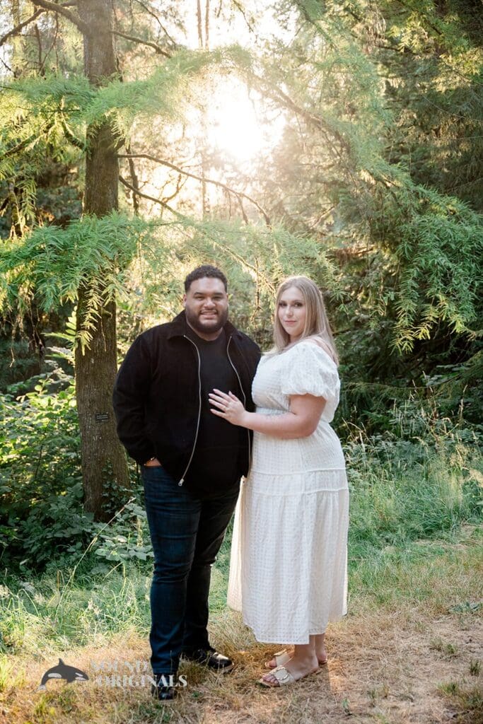 Hoyt Arboretum Engagement // Daphne + Daniel -