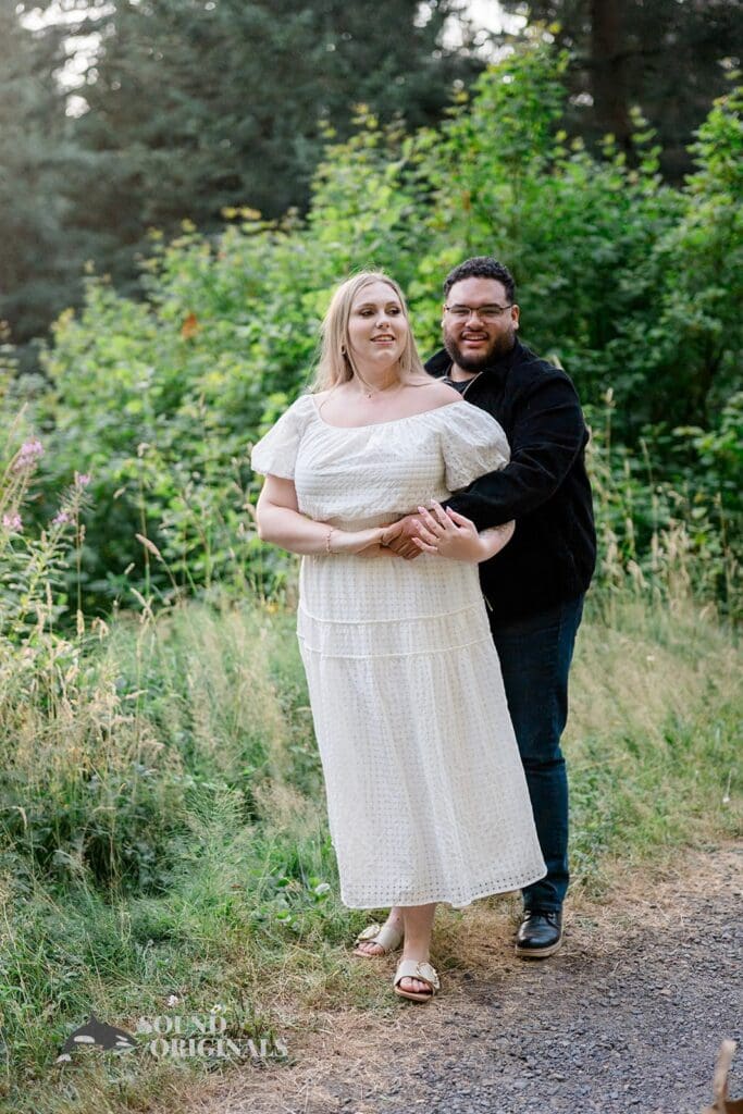 Hoyt Arboretum Engagement // Daphne + Daniel -
