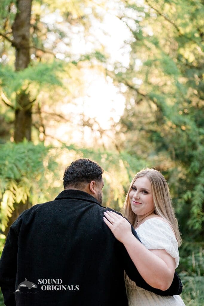 Hoyt Arboretum Engagement // Daphne + Daniel -