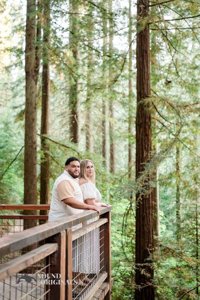 Hoyt Arboretum Engagement // Daphne + Daniel -