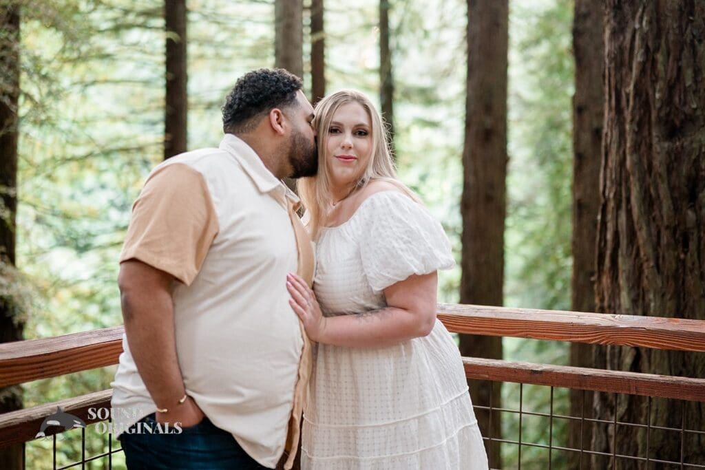Hoyt Arboretum Engagement // Daphne + Daniel -