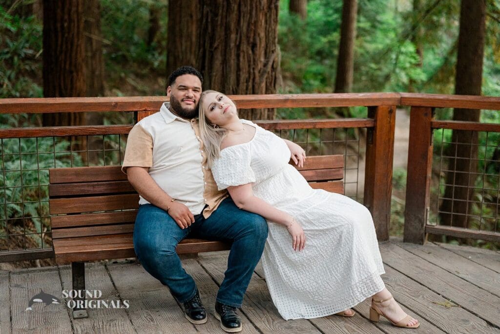 Hoyt Arboretum Engagement // Daphne + Daniel -
