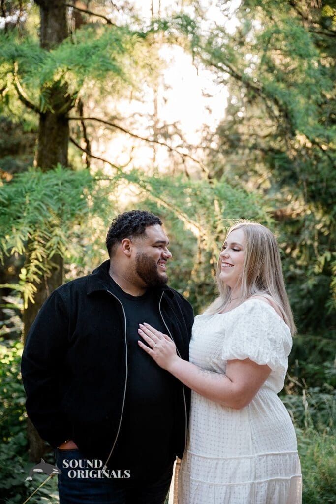 Hoyt Arboretum Engagement // Daphne + Daniel -