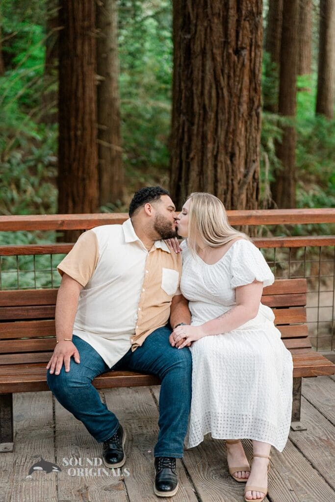 Hoyt Arboretum Engagement // Daphne + Daniel -