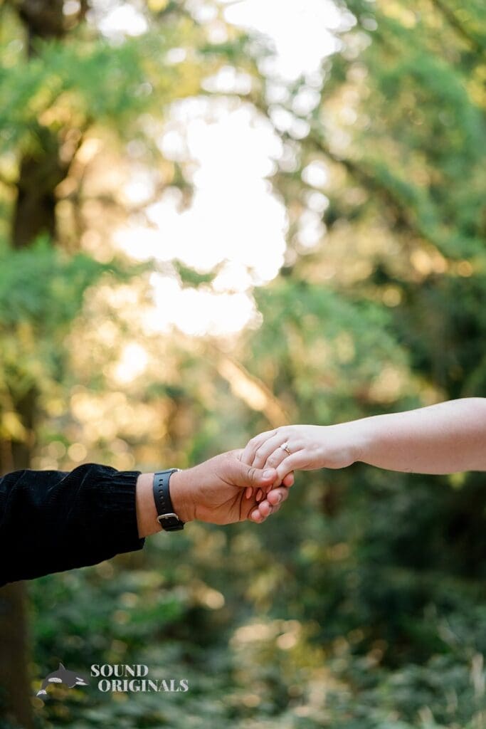 Hoyt Arboretum Engagement // Daphne + Daniel -