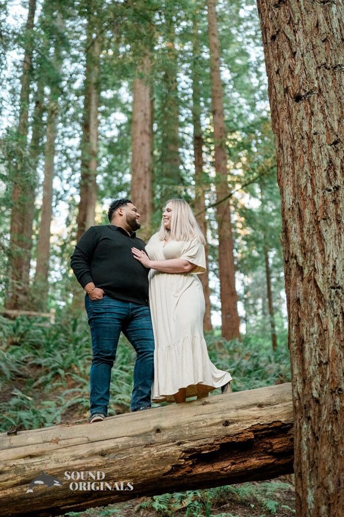 Hoyt Arboretum Engagement // Daphne + Daniel -