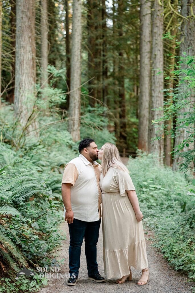 Hoyt Arboretum Engagement // Daphne + Daniel -