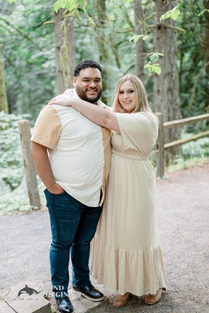 Hoyt Arboretum Engagement // Daphne + Daniel -