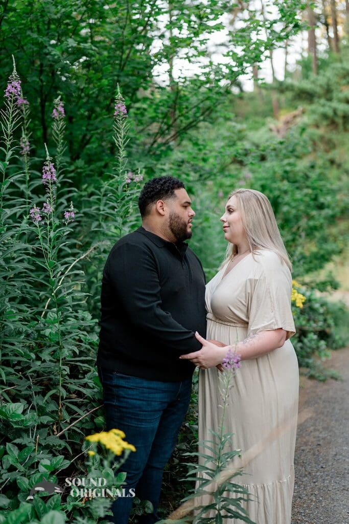 Hoyt Arboretum Engagement // Daphne + Daniel -