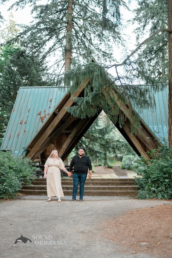 Hoyt Arboretum Engagement // Daphne + Daniel -