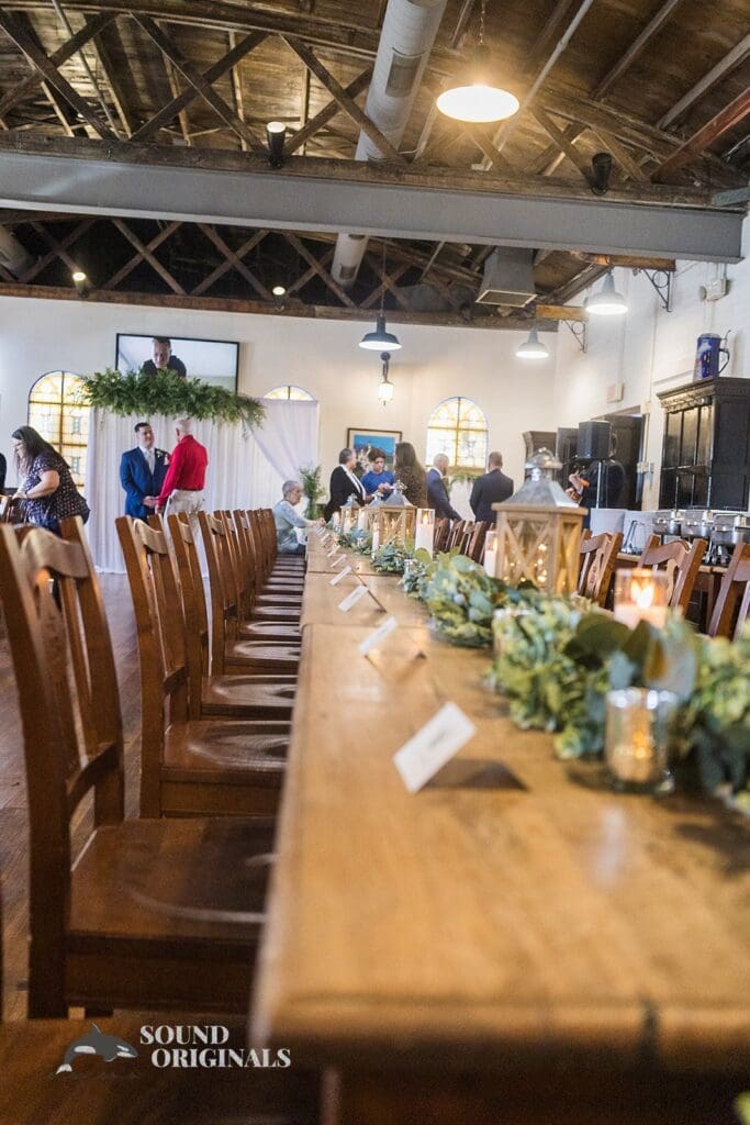 Beautiful Willow Heights Mansion reception hall