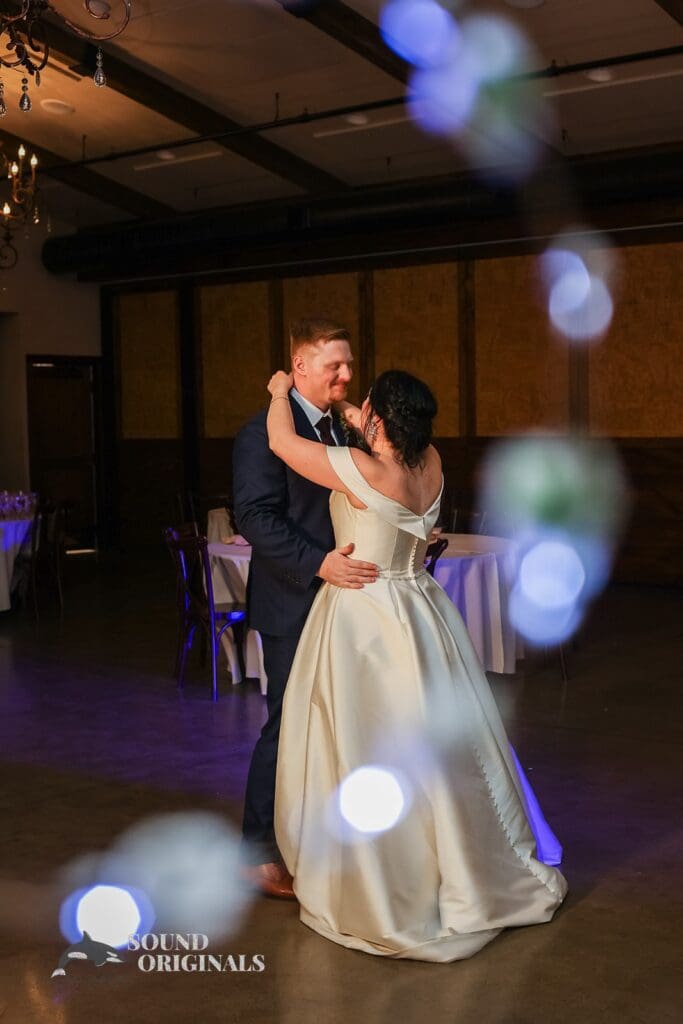 Newlyweds enjoy dancing at Folino Estate Winery