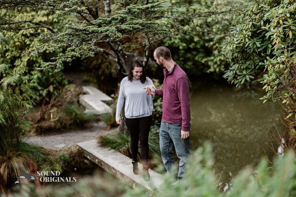Kubota Garden Engagement // Stephen + Alora -